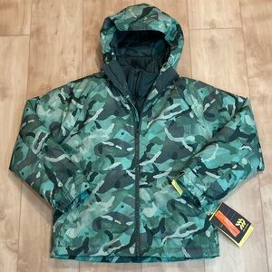 All in motion snow sport 3-1 green camo jacket